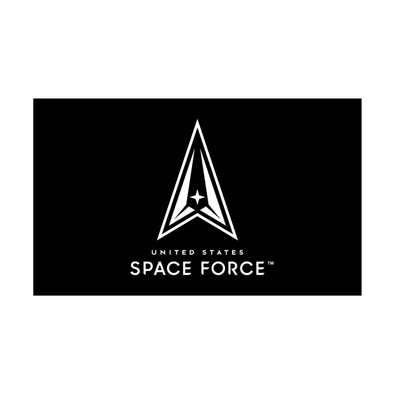 Space Force Flag - Black or White - 3' x 5' (Nylon)