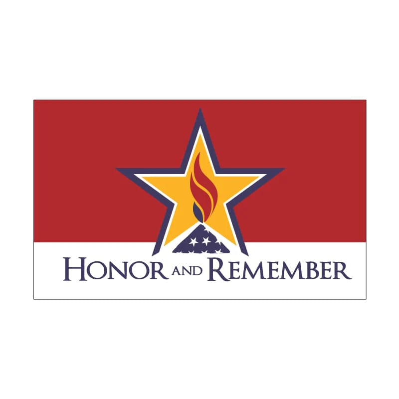 Honor and Remember Flag - 3' x 5' (Nylon)