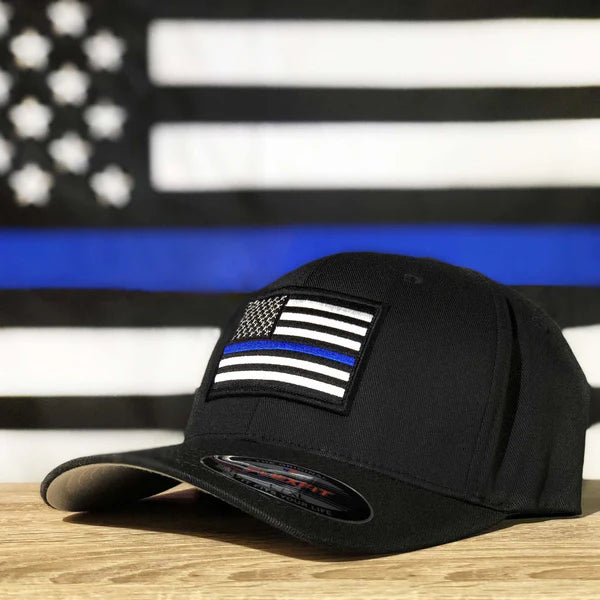 FlexFit Thin Blue Line Hat