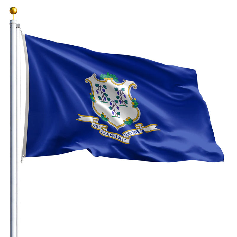 Connecticut - State Flag (Outdoor) ALL SIZES & MATERIALS