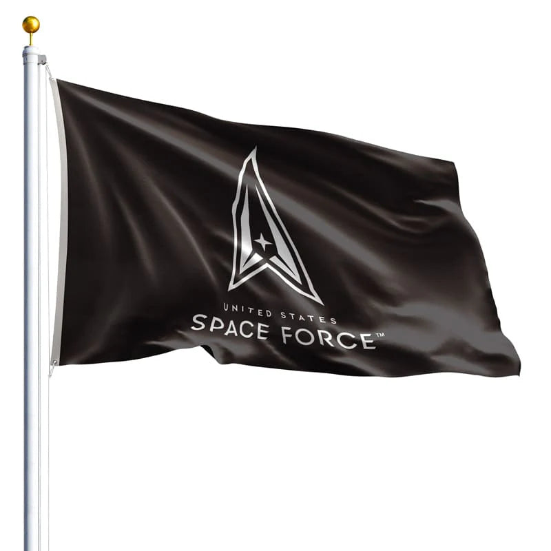 Space Force Flag - Black or White - 3' x 5' (Nylon)