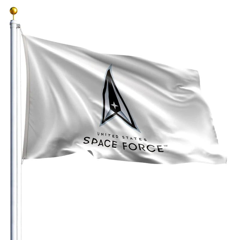 Space Force Flag - Black or White - 3' x 5' (Nylon)