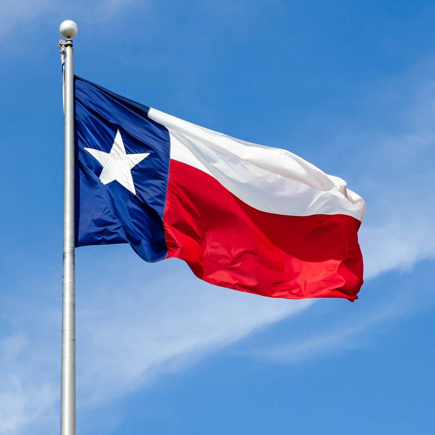 6' x 10' Texas Flag - 2 Ply Polyester (USA MADE)